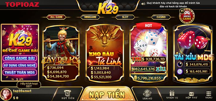 Các công ty nhận được xếp hạng 85Win tự hào về thư viện trò chơi chất lượng cao của họ - 85Win
